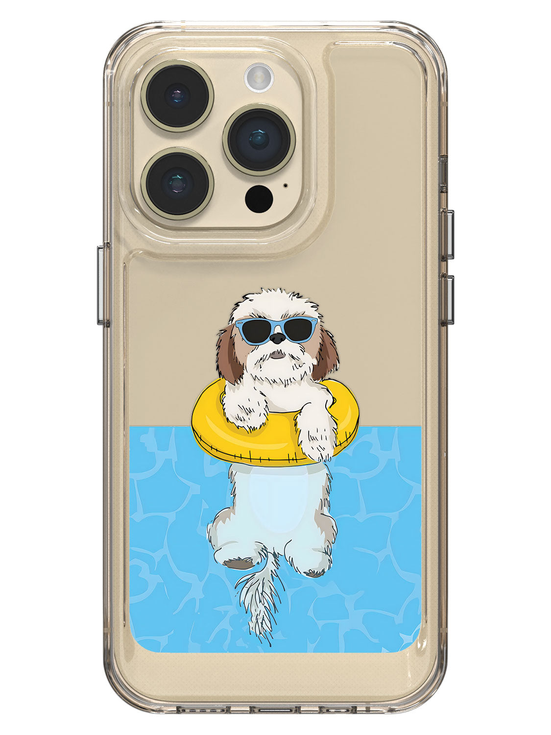 Swimming Dog Case - iPhone 14 Pro