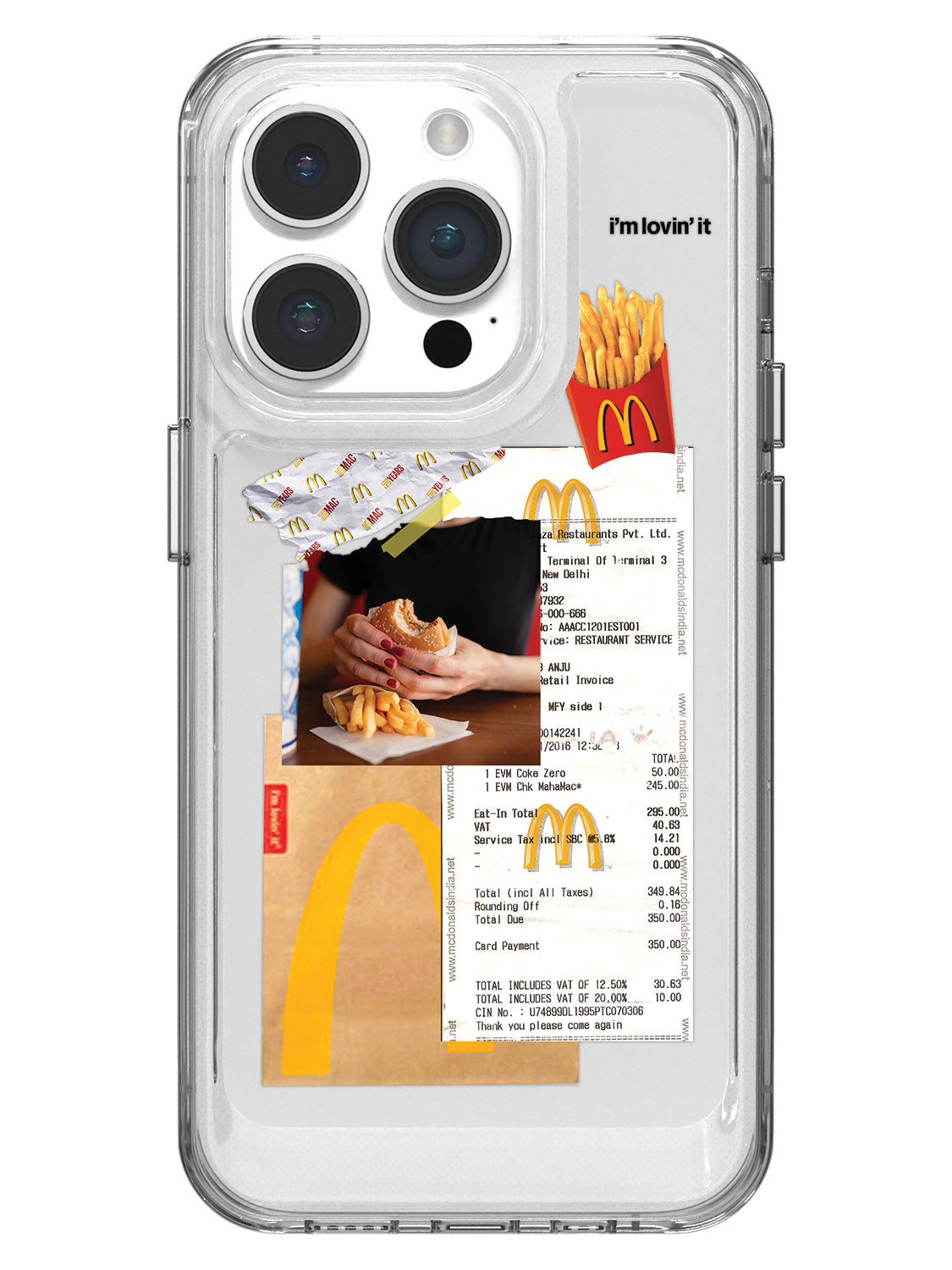 Fries & Burger Case - iPhone 14 Pro