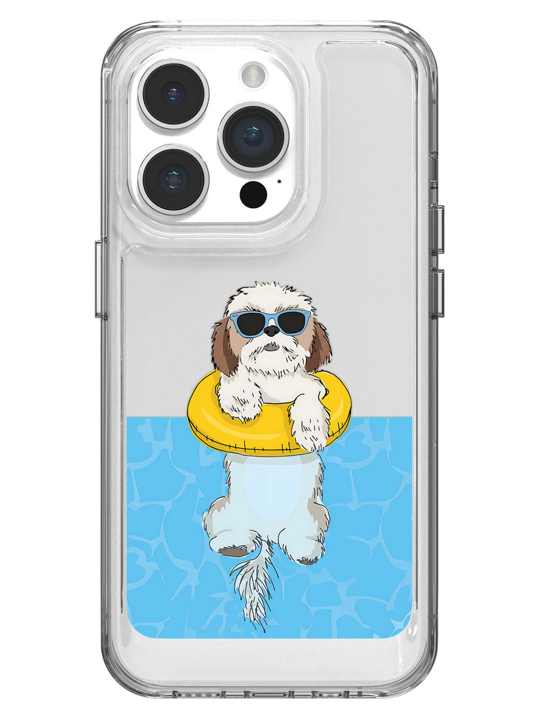Swimming Dog Case - iPhone 14 Pro