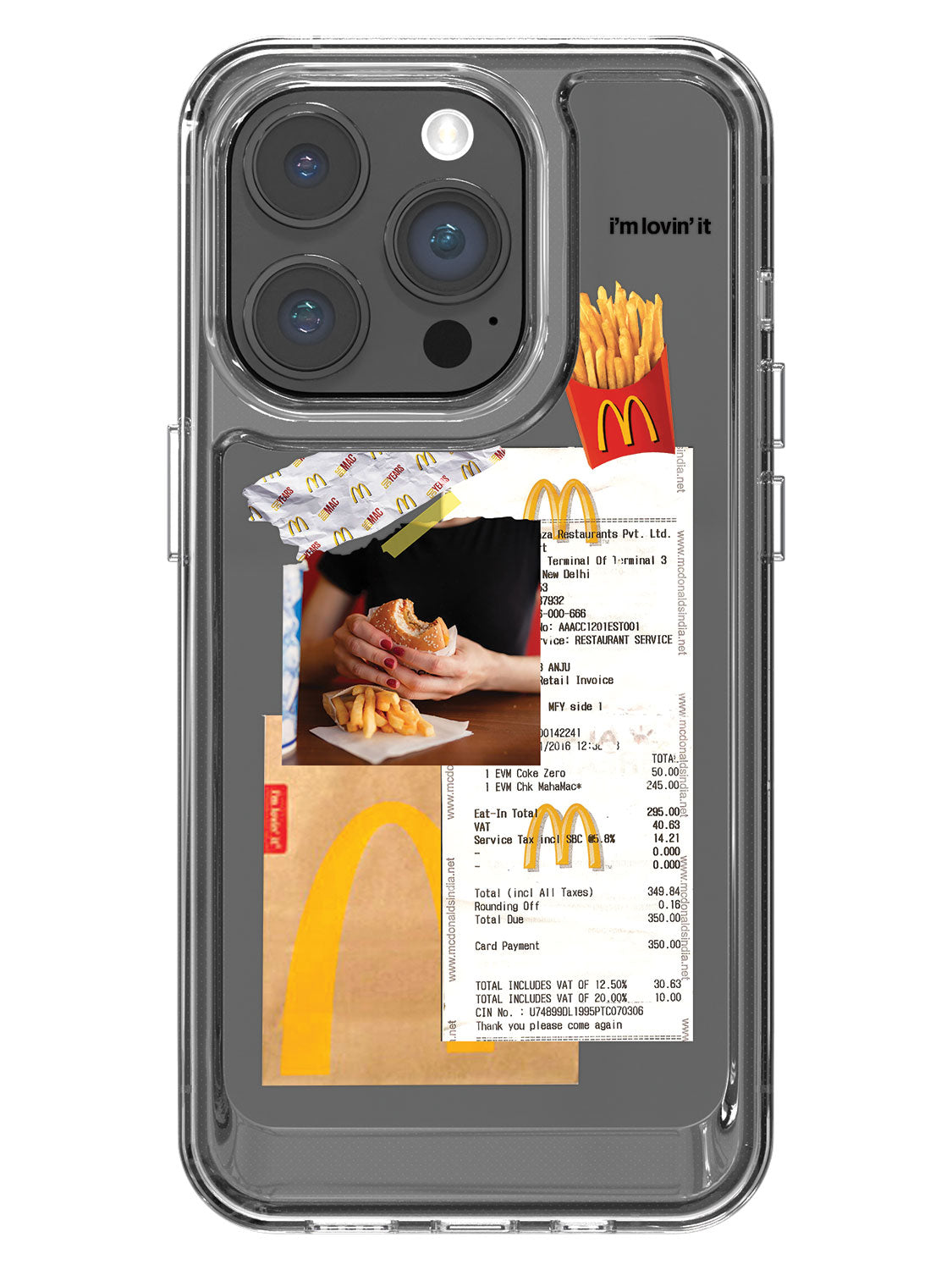 Fries & Burger Case - iPhone 14 Pro