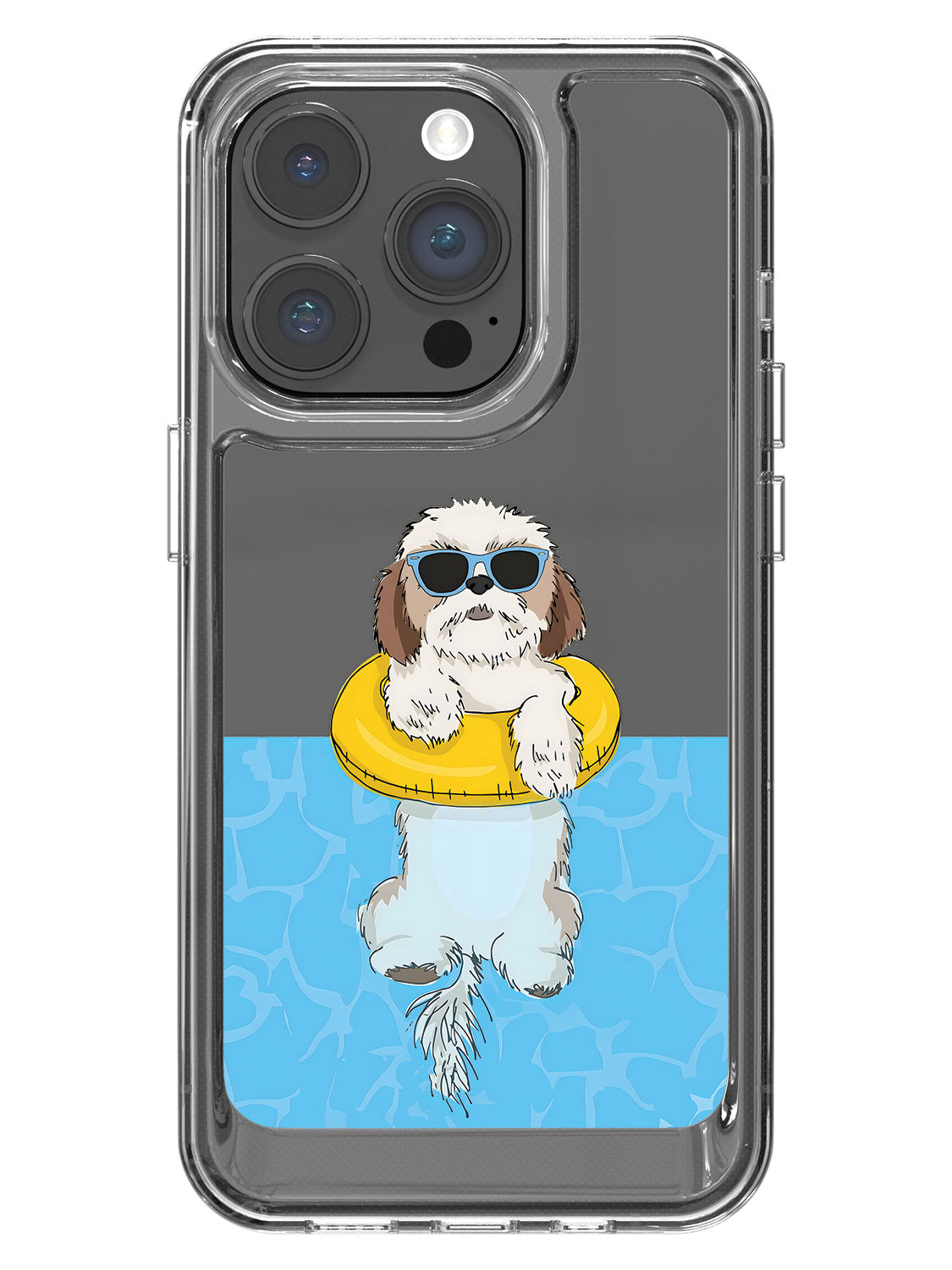 Swimming Dog Case - iPhone 14 Pro