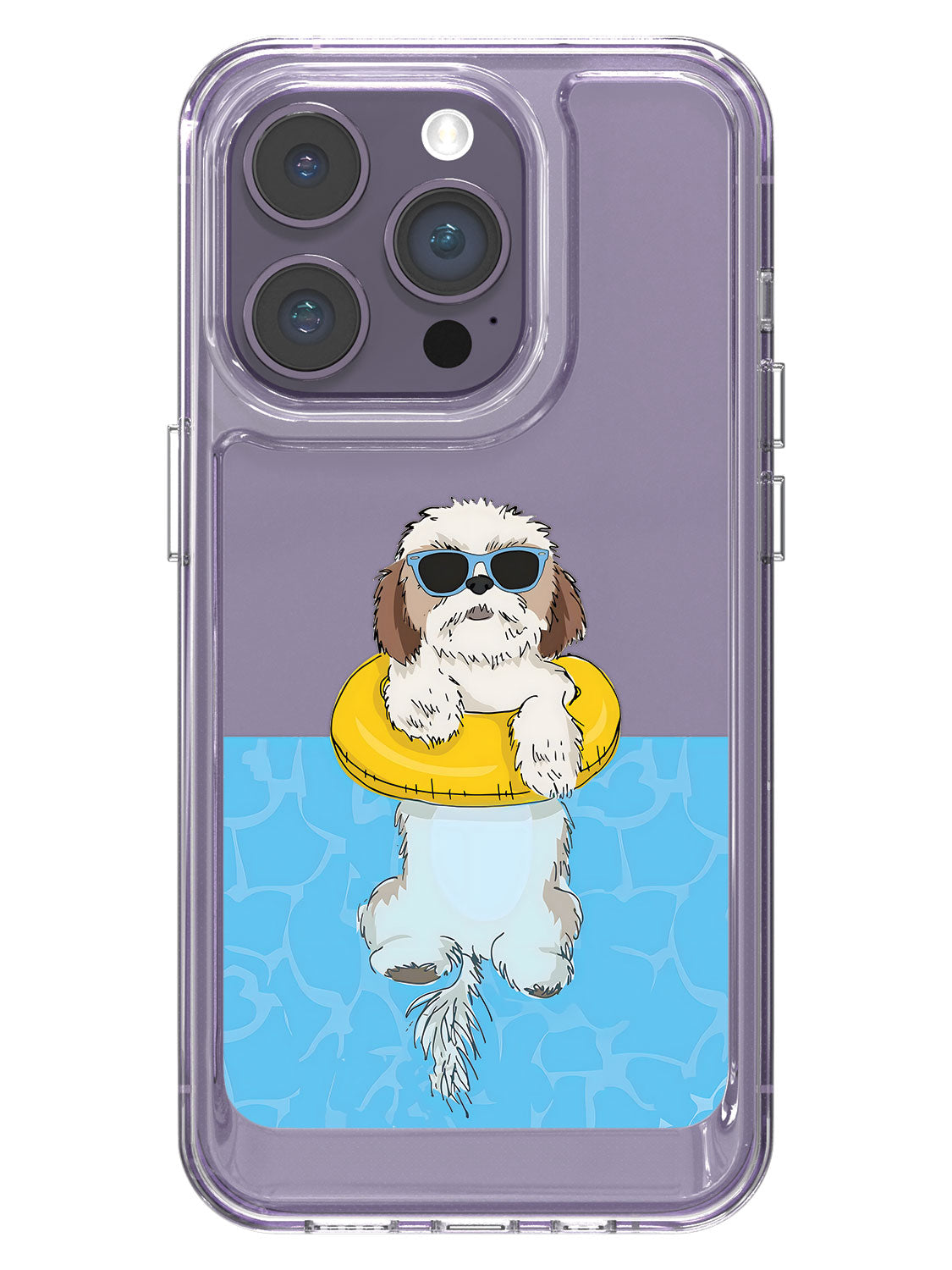Swimming Dog Case - iPhone 14 Pro