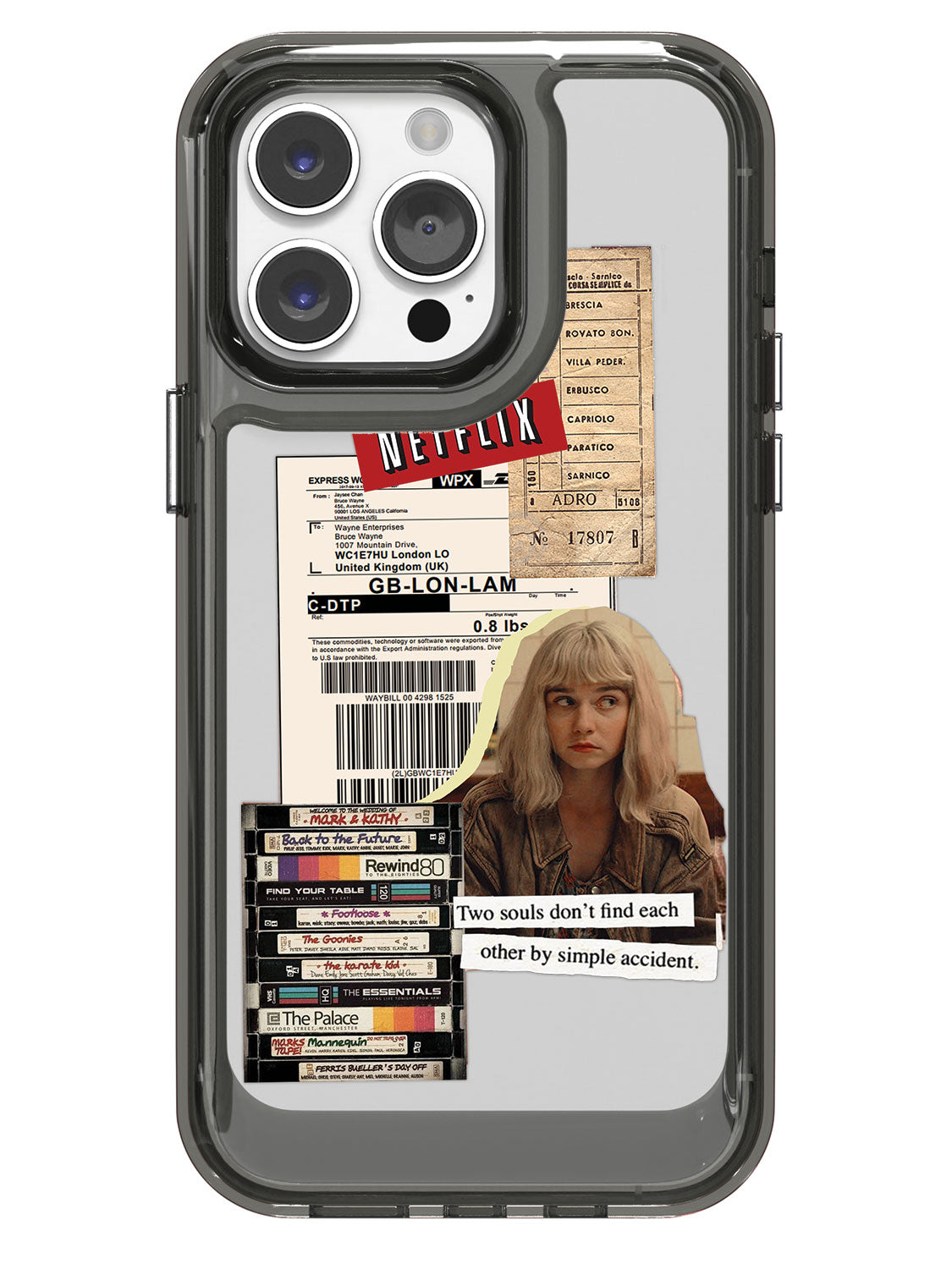 Vintage Sticker Case - iPhone 14 Pro Max