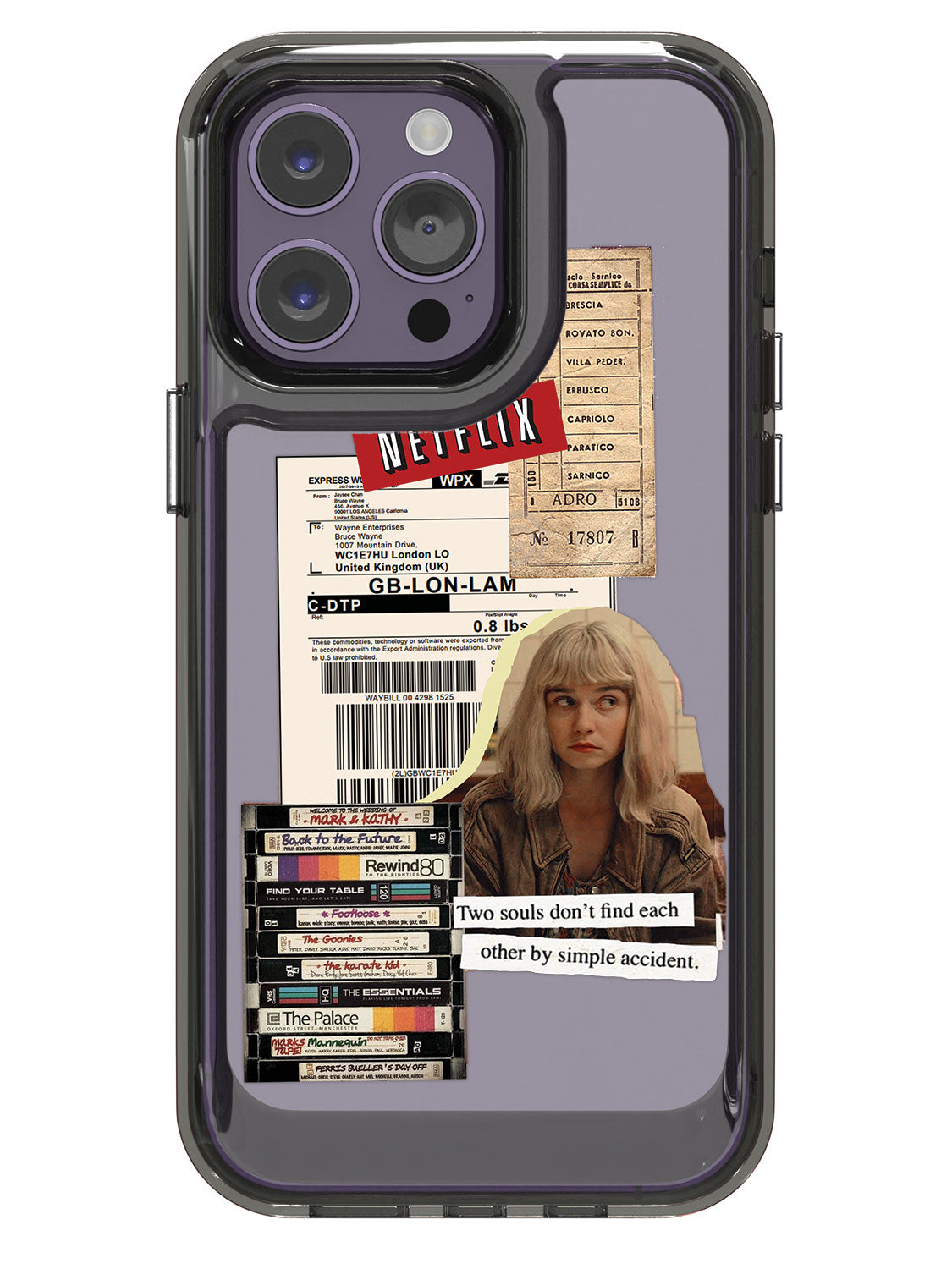 Vintage Sticker Case - iPhone 14 Pro Max
