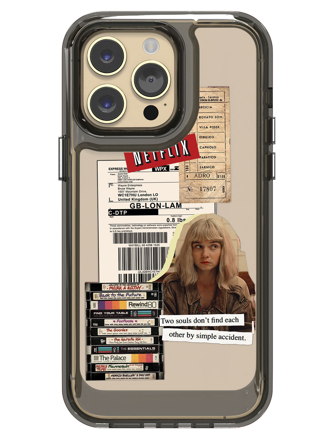 Vintage Sticker Case - iPhone 14 Pro Max