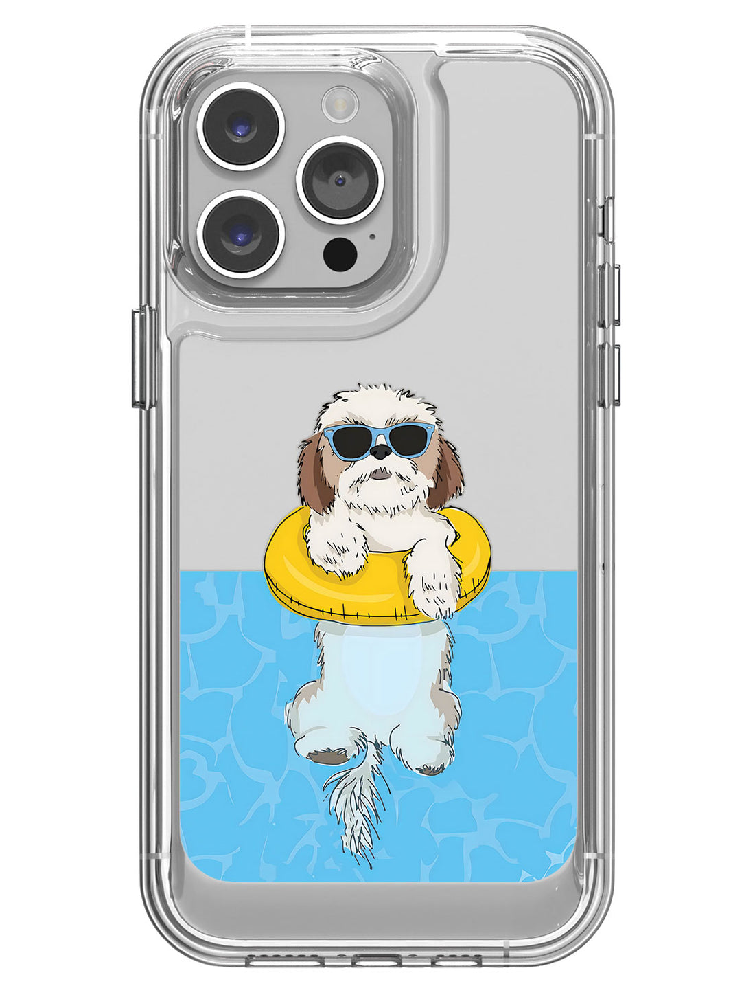 Swimming Dog Case - iPhone 14 Pro Max