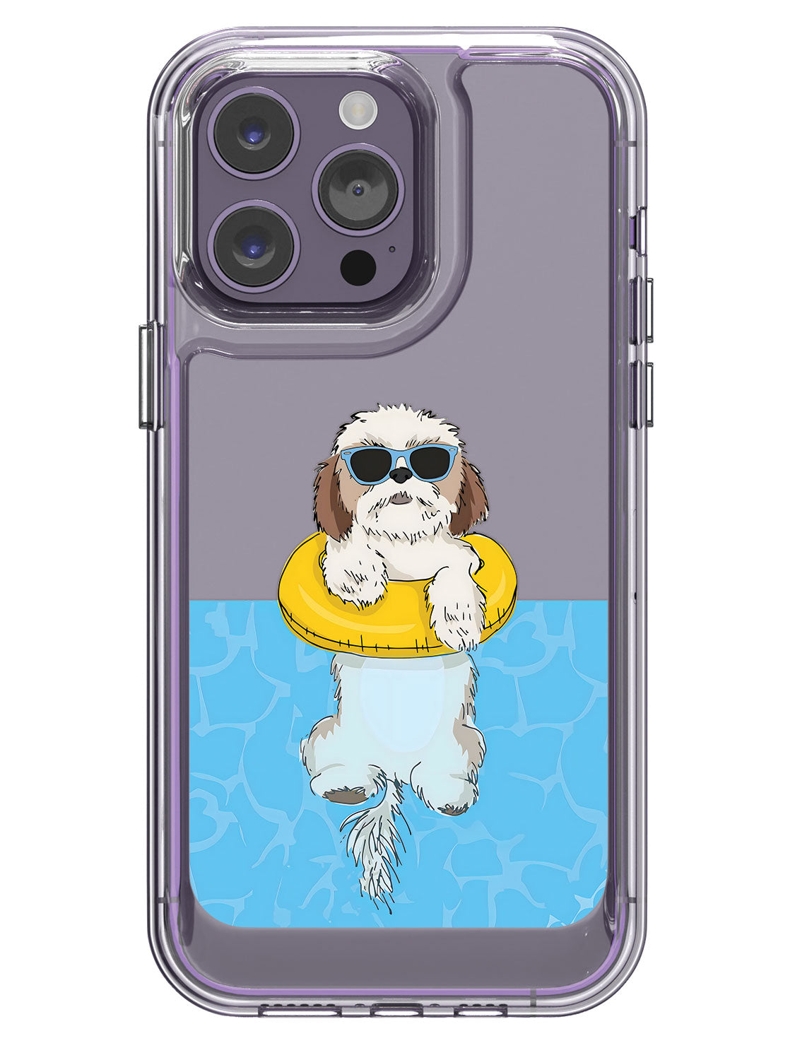 Swimming Dog Case - iPhone 14 Pro Max