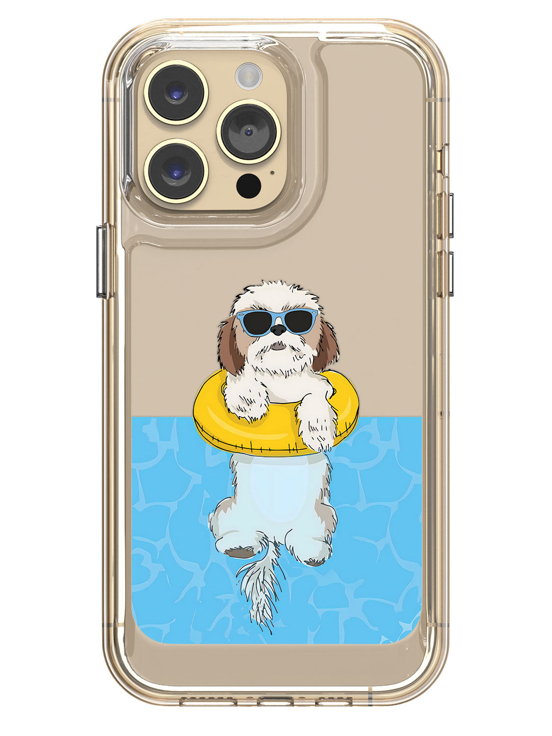 Swimming Dog Case - iPhone 14 Pro Max