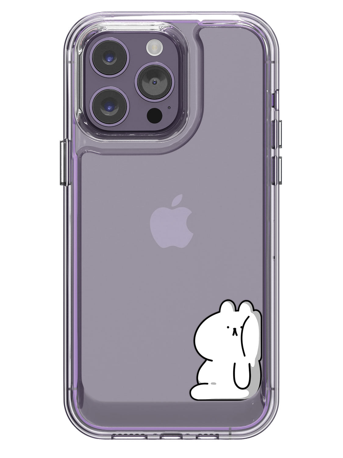 Teddy Needs Attention Clear Case - iPhone 14 Pro Max