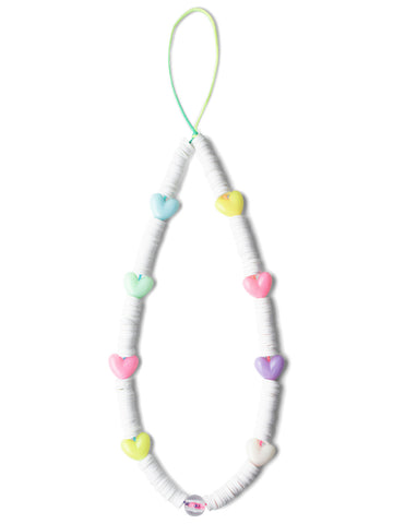 Hearts Phone Charm