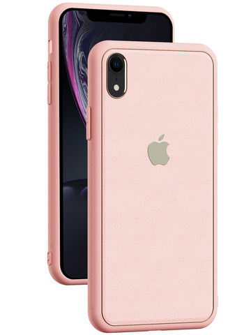 Leather Chrome Case - iPhone XR