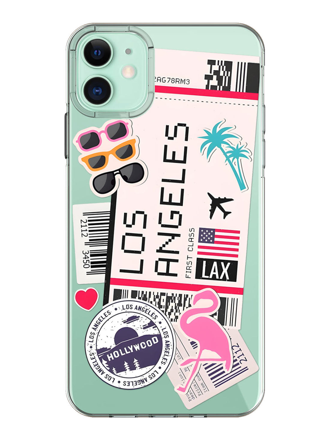 Hollywood Sticker Case - iPhone 11