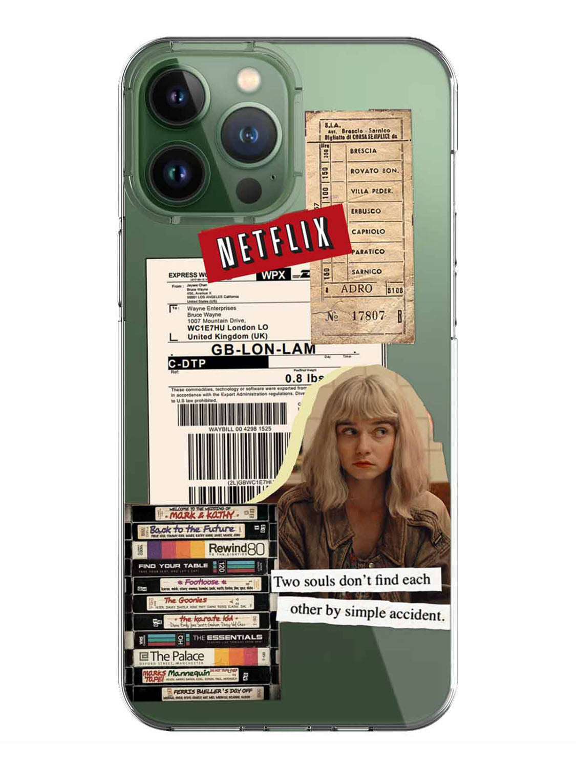 Vintage Sticker Case - iPhone 13 Pro Max