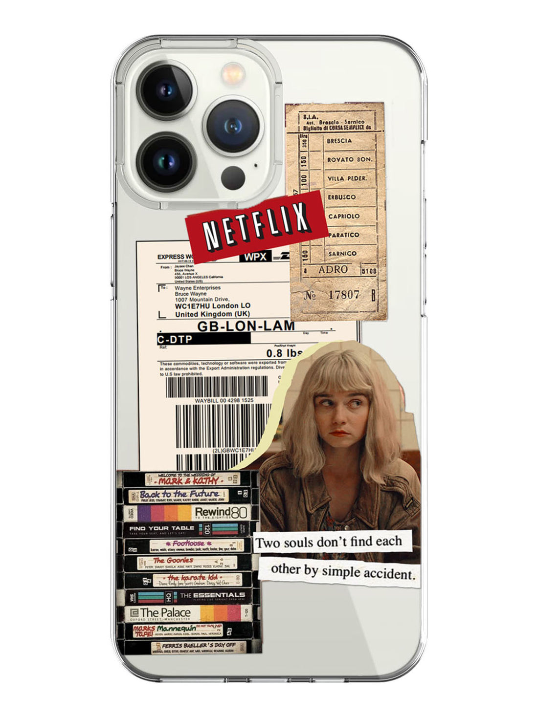 Vintage Sticker Case - iPhone 13 Pro Max