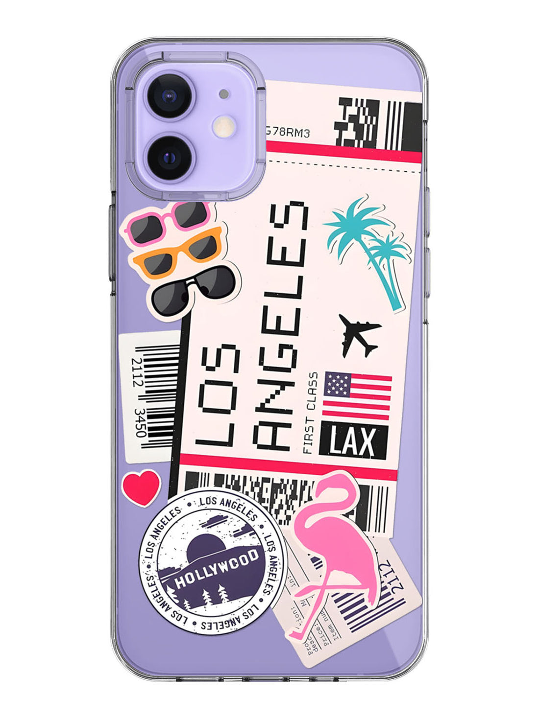 Hollywood Sticker Case - iPhone 12