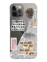 Ripped Letter Case - iPhone 12 Pro Max