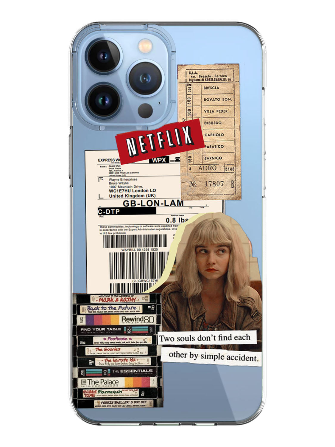 Vintage Sticker Case - iPhone 13 Pro Max