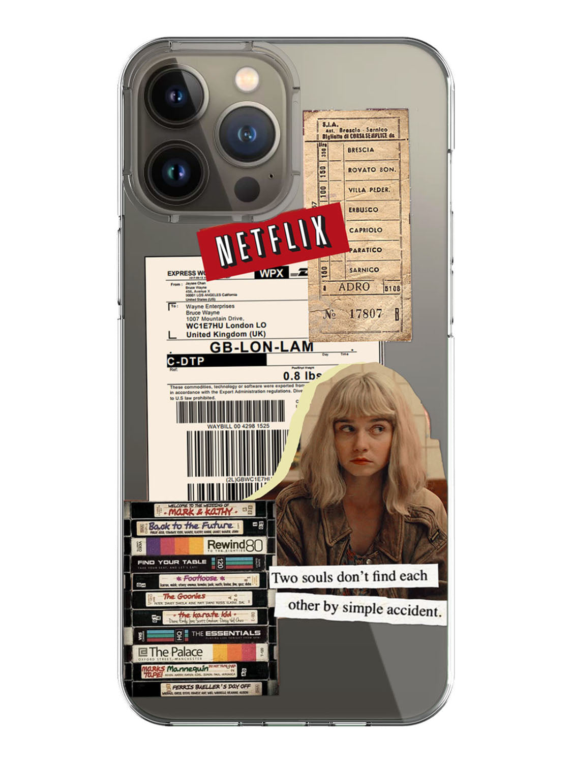 Vintage Sticker Case - iPhone 13 Pro Max